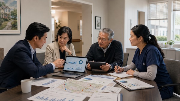 Partnership discussion with family and investment stakeholders
