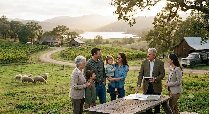 Partnership discussion with family and investment stakeholders